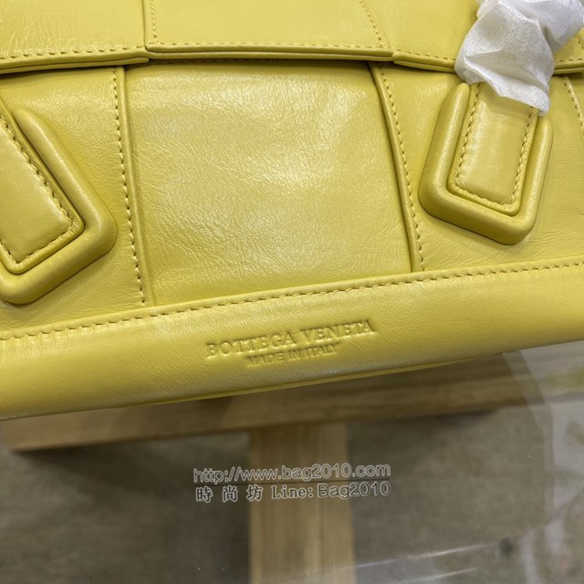 Bottega veneta高端女包 96009s小號 寶緹嘉新款Arco33油蠟皮手提包 BV經典款小牛皮arco女包  gxz1322